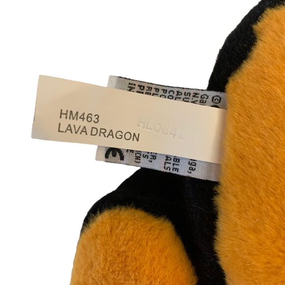 WEBKINZ Lava Dragon Ganz 12" Unopened Code NWT Stuffed Animal Plush HM463 - Picture 7 of 9